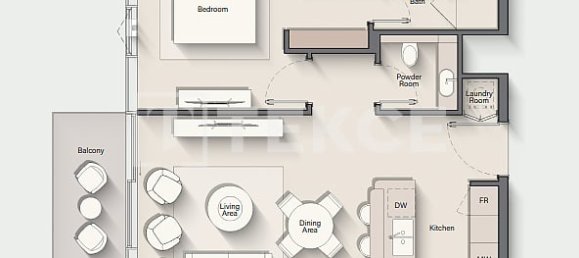 2 Schlafzimmer Wohnung in Al Marjan Island, UAE, Nr. 95430 3