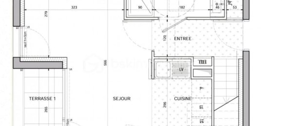 Duplex T2 em Bobigny, France N.º 325876 4