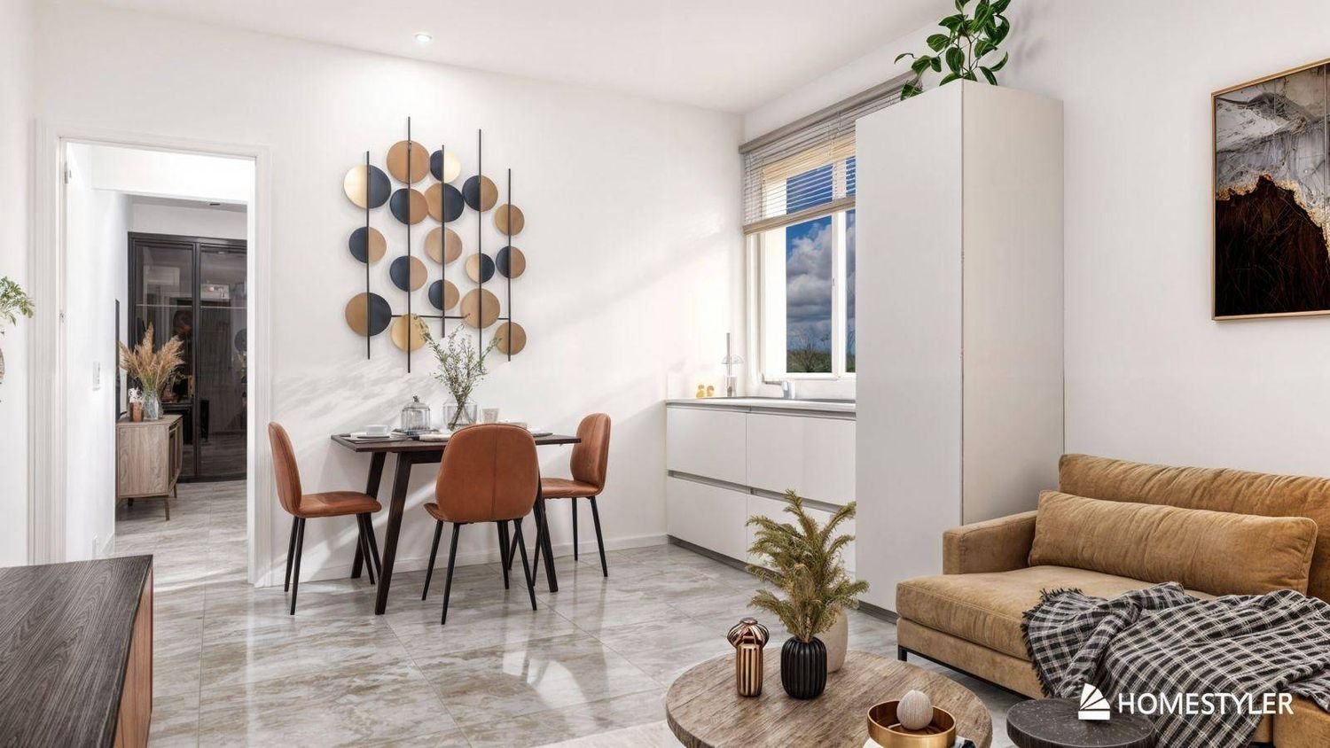 2 rooms Apartment in Rome, Italy No. 284419