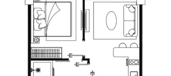 1 Schlafzimmer Wohnung in Pattaya, Thailand, Nr. 27397 2