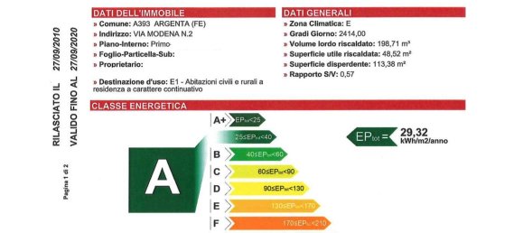 1 Schlafzimmer Wohnung in Argenta, Italy, Nr. 73600 24