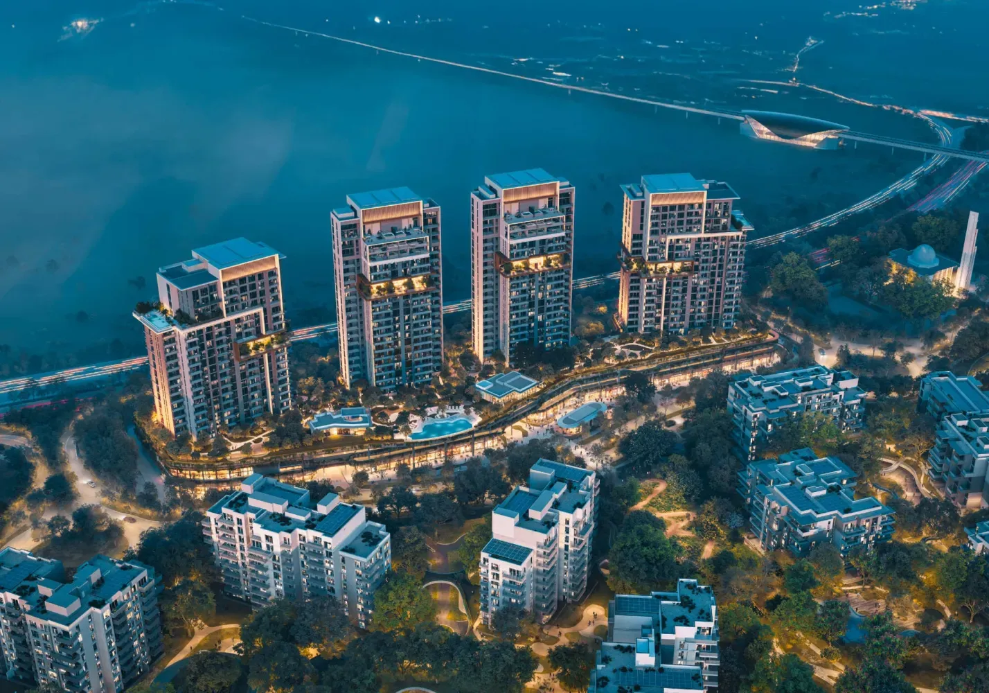 2 غرف نوم شقة في دبي, UAE رقم 104975