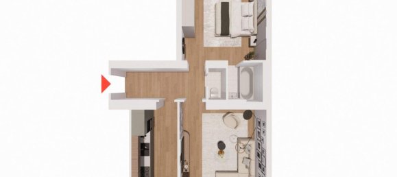 2-Zimmer Wohnung in Leopoldstadt, Austria, Nr. 207355 2