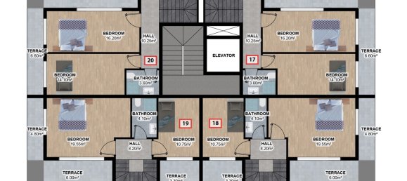 2 rooms Apartment in Alanya, Turkey No. 9881 10