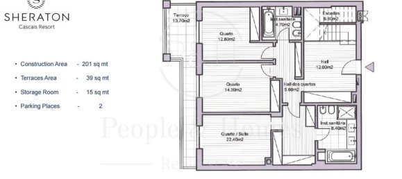 3 chambres Duplex à Cascais, Portugal No. 134443 45