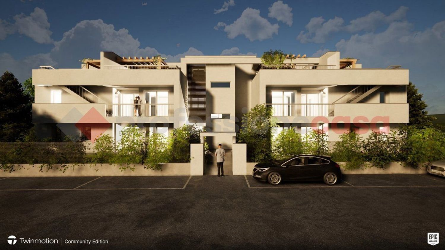 4-Zimmer Penthouse in Rovellasca, Italy, Nr. 5739