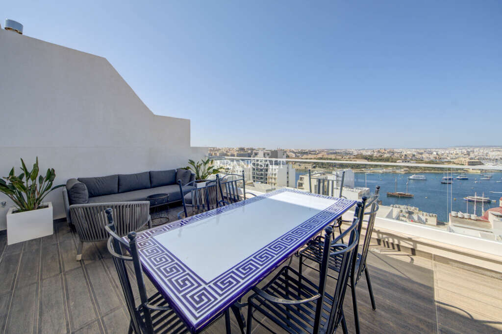 2 chambres Penthouse à Sliema, Malta No. 10020