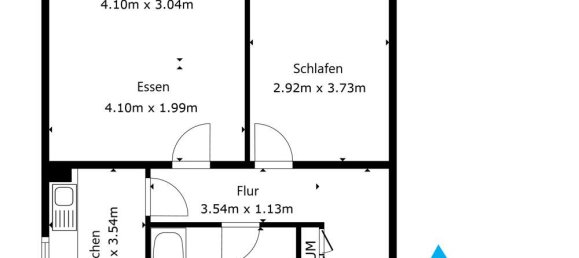 1 bedroom Apartment in Pinneberg, Germany No. 10470 6
