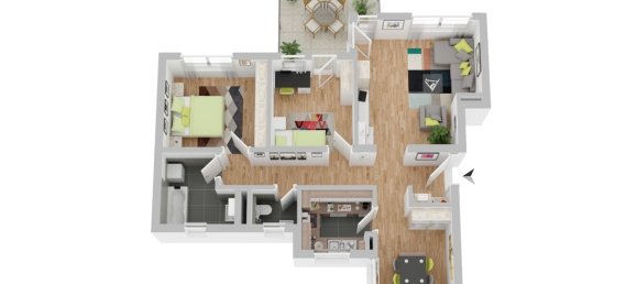 3-salle Appartement à Stuttgart, Germany No. 312431 2