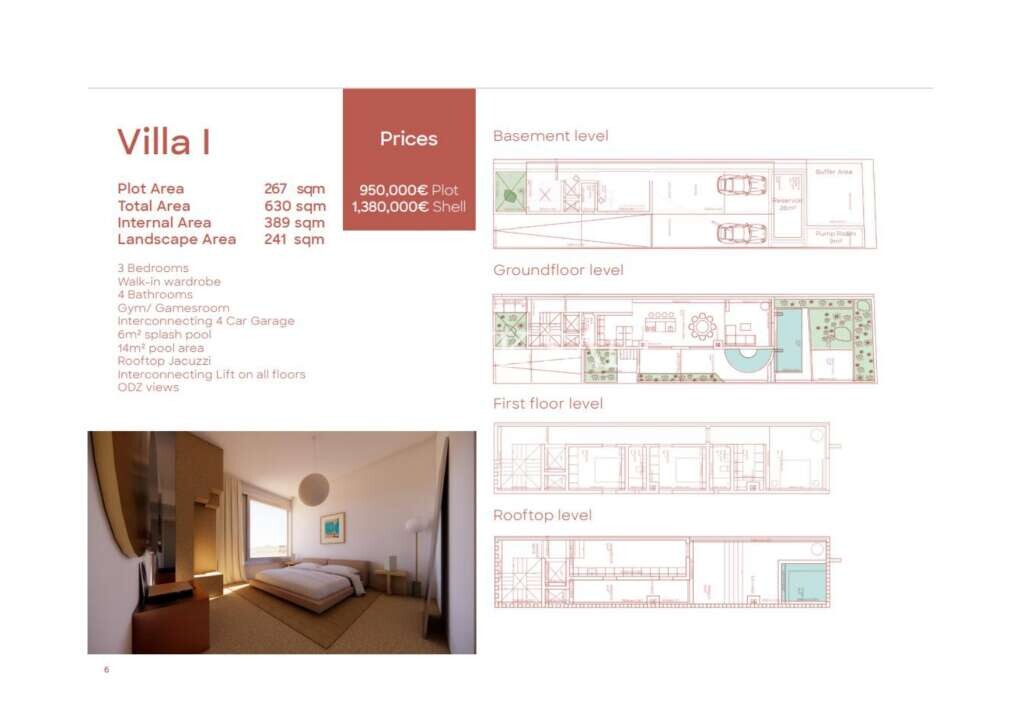 3 Schlafzimmer Villa in Mosta, Malta, Nr. 2931