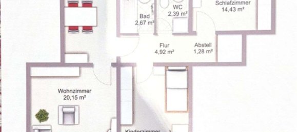2 Schlafzimmer Wohnung in Wolfsburg, Germany, Nr. 243126 14