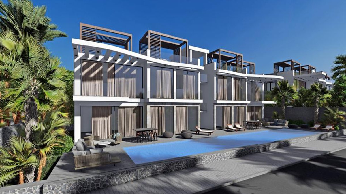 Ático de 1 dormitorio en Esentepe, Northern Cyprus No. 14978