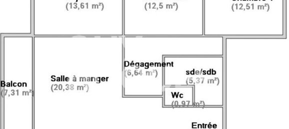 Квартира с 3 спальнями в Гарш, Франция № 164587 11