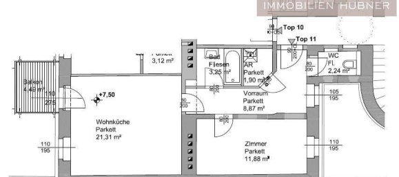 Apartamento de 2 divisões em Dobling, Austria N.º 170328 15