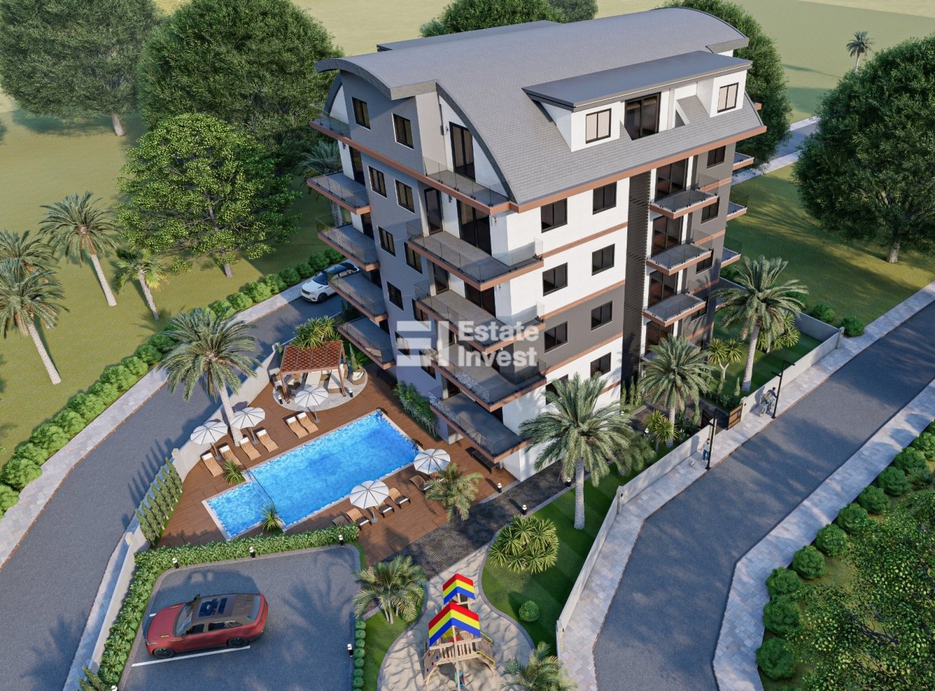 Apartment 2+1 in Alanya, Turkey No. 26312