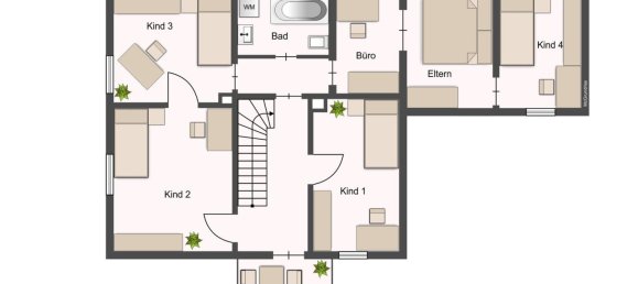 Дом с 5 спальнями в Бад-Дюркхайм, Германия № 225421 14