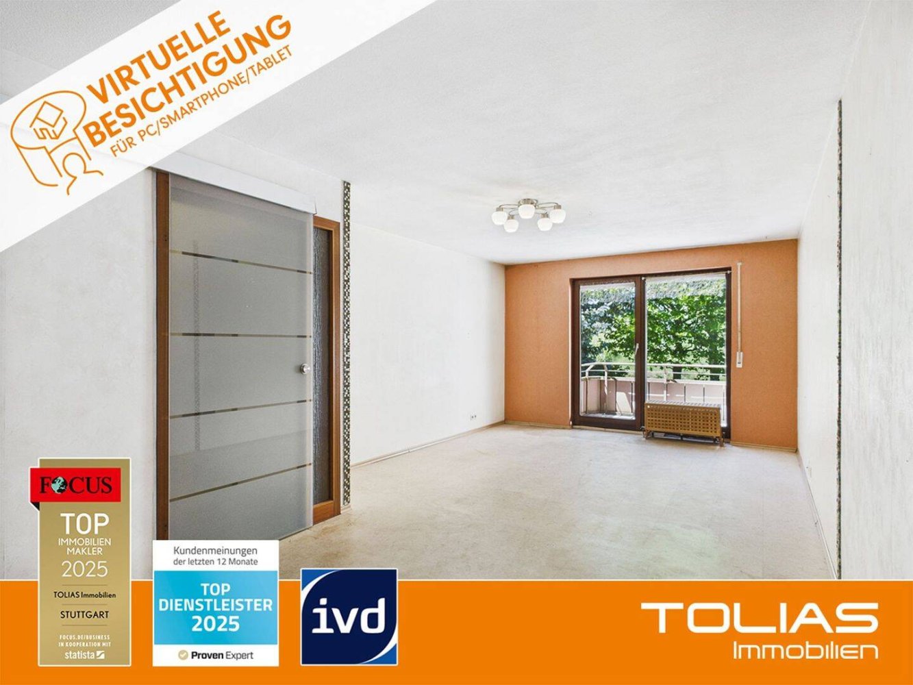 2 rooms Apartment in Ludwigsburg, Germany No. 295251