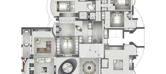 Apartamento de 3 dormitorios en Lisbon, Portugal No. 84956 46