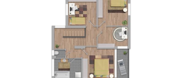 5غرفة تاون هاوس في Wels, Austria رقم 75361 33