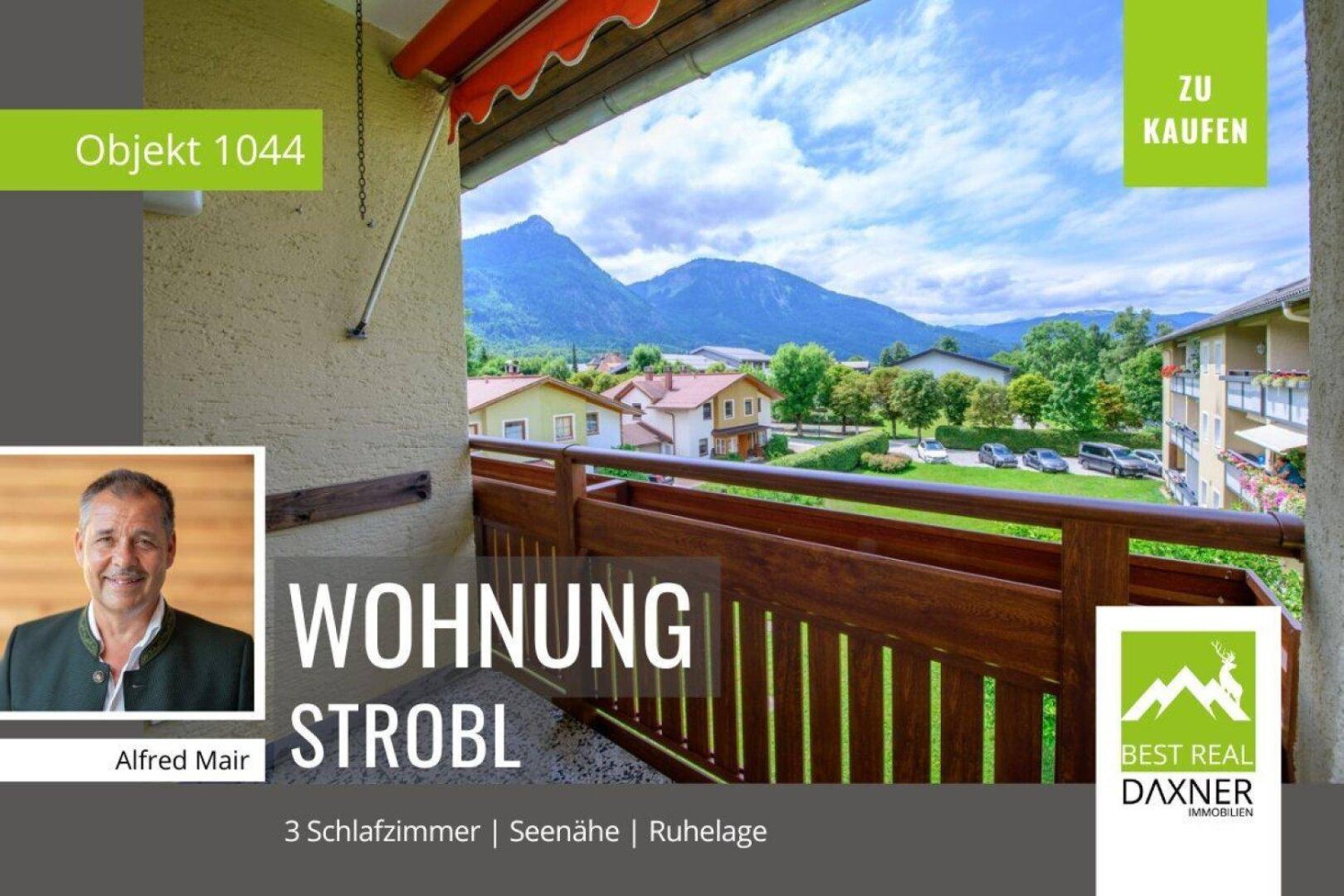 Apartamento de 4 habitaciónes en Strobl, Austria No. 215628