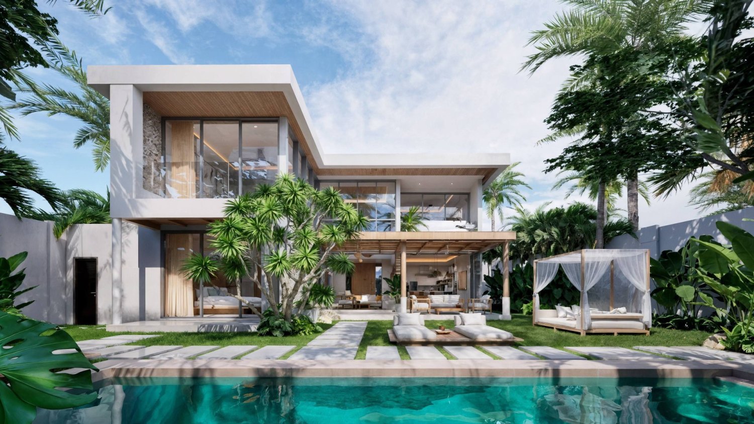 Villa de 3 dormitorios en Ko Samui, Thailand No. 77919