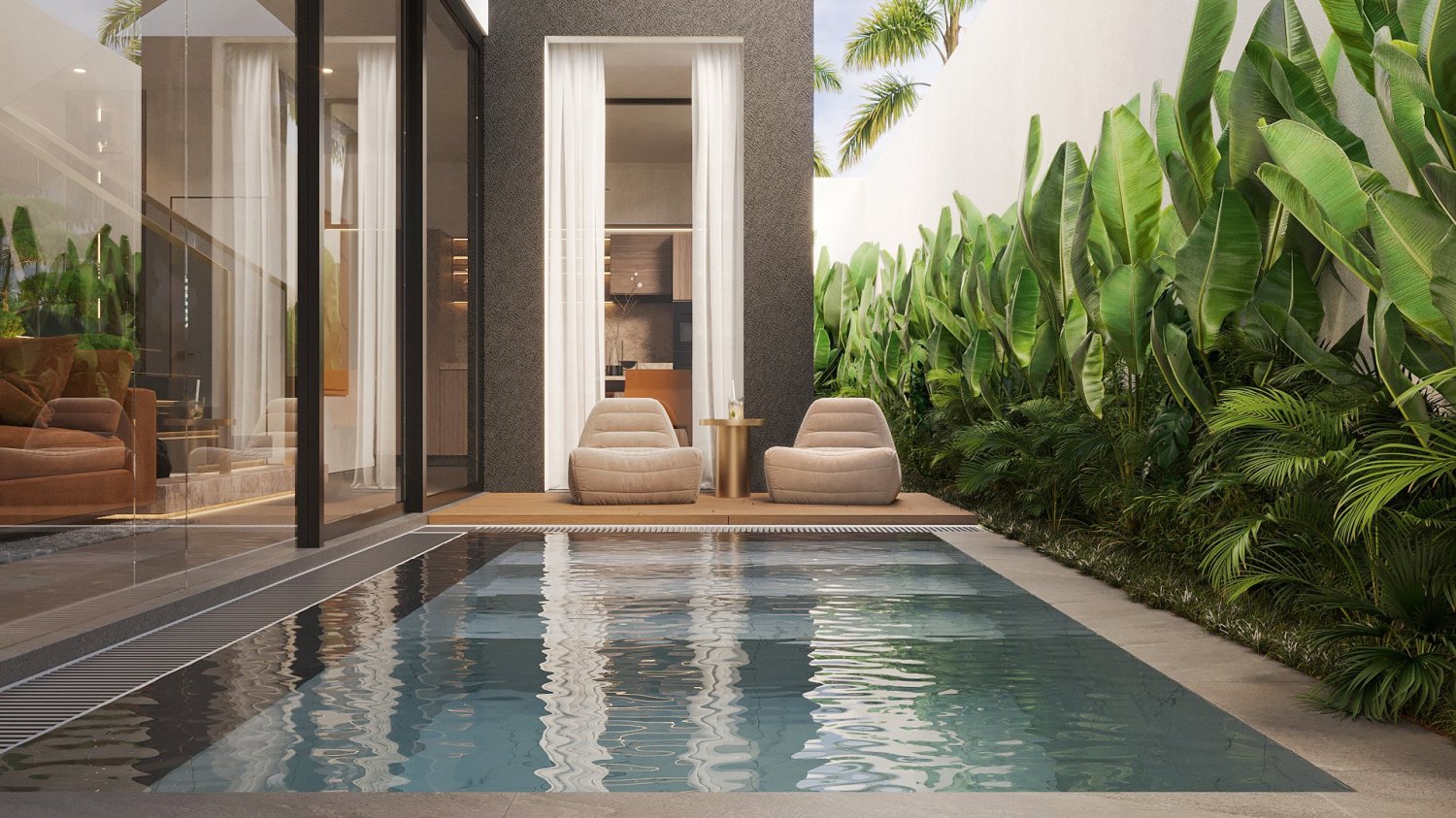 2 Schlafzimmer Villa in Denpasar, Indonesia, Nr. 2186