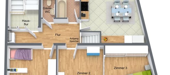 3غرفة شقة في Cologne, Germany رقم 178726 18