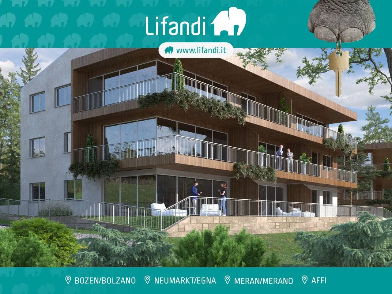 Apartamento T2 em Trentino-Alto Adige, Italy N.º 42478