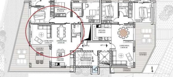 3 bedrooms Apartment in Germasogeia, Cyprus No. 7776 2