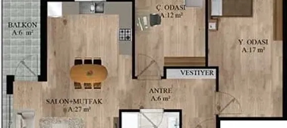 Appartement 2+1 à Aegean Region, Turkey No. 33448 19