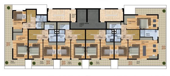 Apartment 1+1 in Avsallar, Turkey No. 31417 23