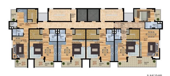 Apartment 1+1 in Avsallar, Turkey No. 31417 22