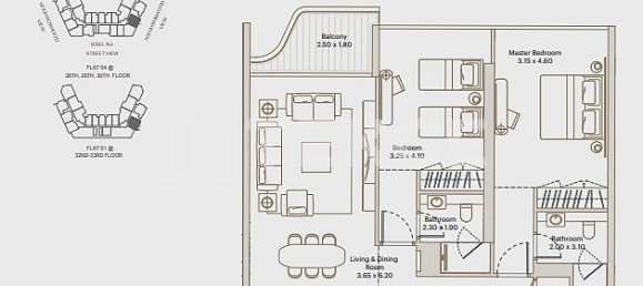 2 bedrooms Apartment for sale in Jebel Ali, Dubai, UAE № 123974 12