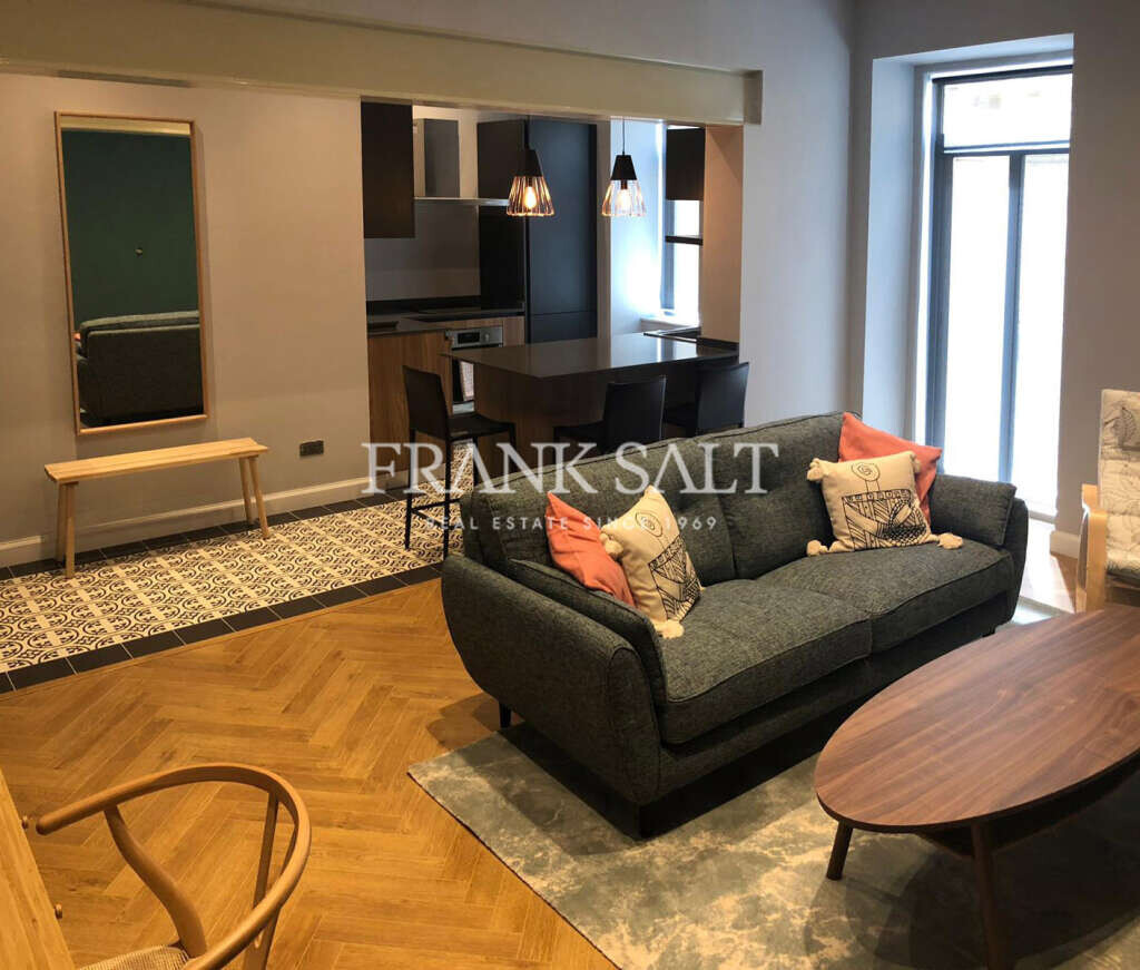 Квартира с 1 спальней в Гзира, Мальта № 4324