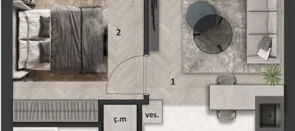 Appartement 1+1 à Aksu, Turkey No. 33488 15