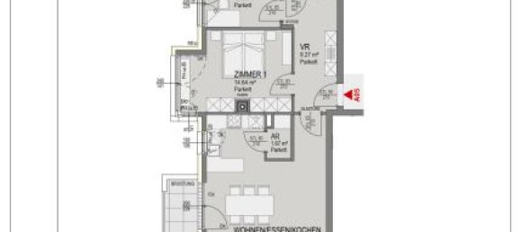 3 rooms Apartment in Graz, Austria No. 173801 2