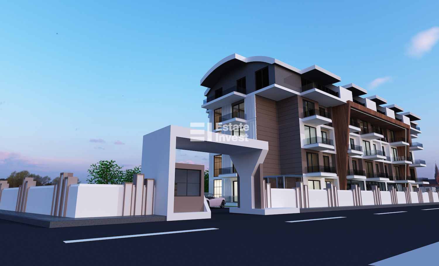 Apartamento 1+1 em Alanya, Turkey N.º 26630