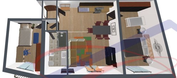 Квартира с 3 комнатами в Веркураго, Италия № 286328 25