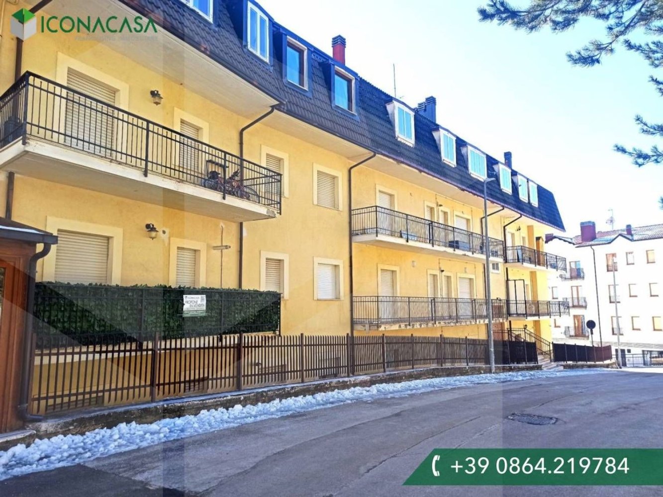 3-salle Appartement à Rivisondoli, Italy No. 20637