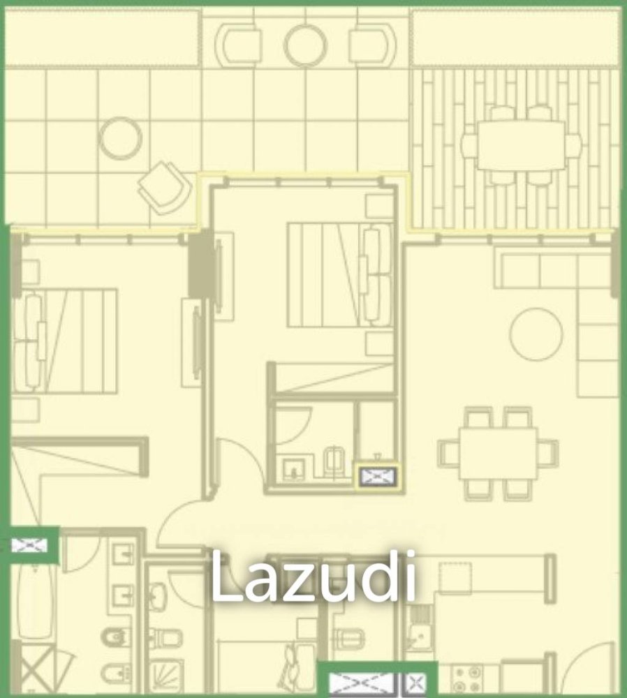 2 bedrooms Apartment in Dubai, UAE No. 17875