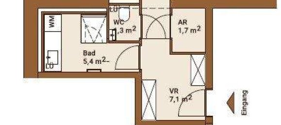 2-Zimmer Wohnung in Favoriten, Austria, Nr. 155619 14