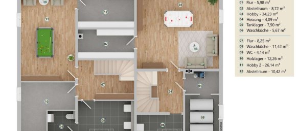 6 غرف نوم تاون هاوس في Pfaffenhofen an der Ilm, Germany رقم 266410 24