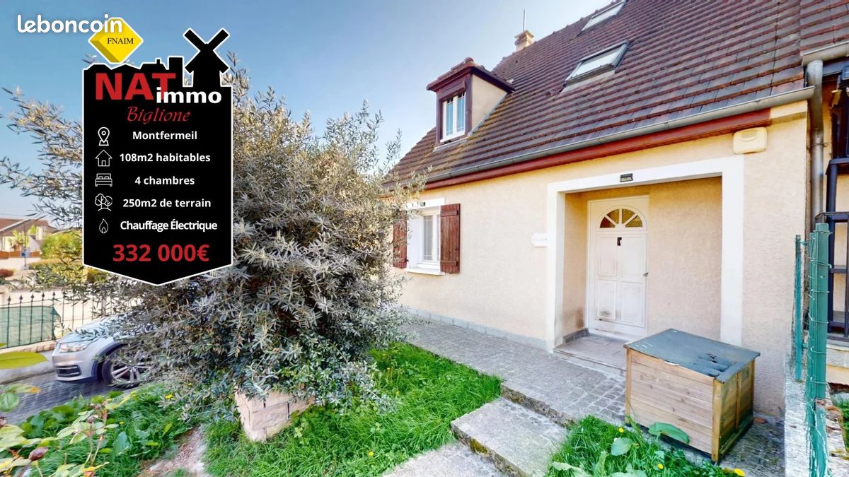 4 bedrooms House in Montfermeil, France No. 333352