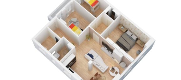 Apartamento de 3 habitaciónes en Bovisio Masciago, Italy No. 77874 10