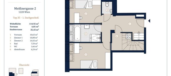 4 rooms Apartment in Vienna, Austria No. 145793 26