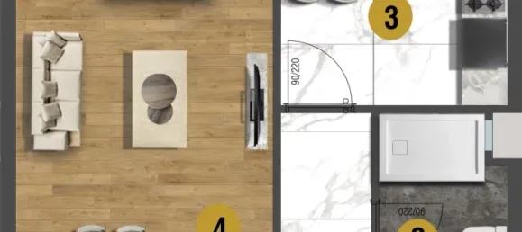 شقة 2+1 في Mugla, Turkey رقم 33312 11