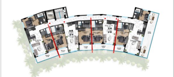 5 rooms Apartment in Oba, Turkey No. 27926 21