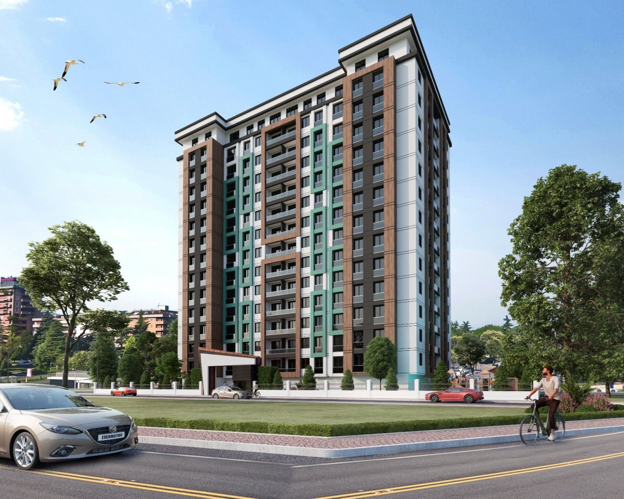 شقة 2+1 في Istanbul, Turkey رقم 25577