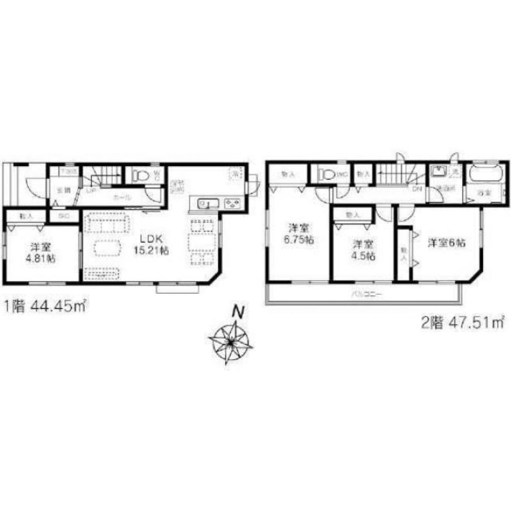 4 غرف نوم منزل في Saitama, Japan رقم 5004