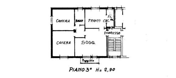Квартира с 4 спальнями в Казьер, Италия № 336784 19